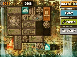 Slide the right patterned horizontal block left