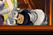 Ser Bino appare come testimone in Il Professor Layton vs Phoenix Wright: Ace Attorney
