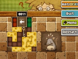 Move the bottom small piece right - down