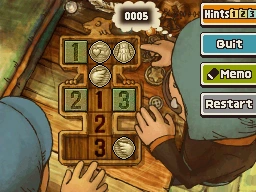 Move the Right wing coin right (1x) - up