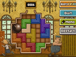 Slide the bottom blue block up