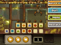 Move the circle and triangle right