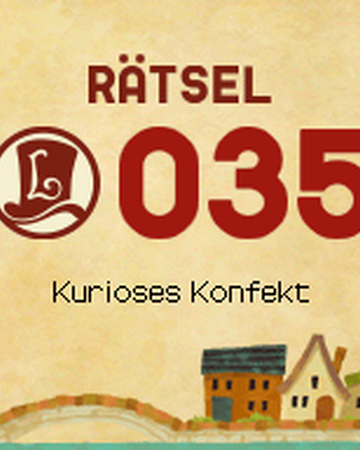 Kurioses Konfekt Professor Layton Wiki Fandom