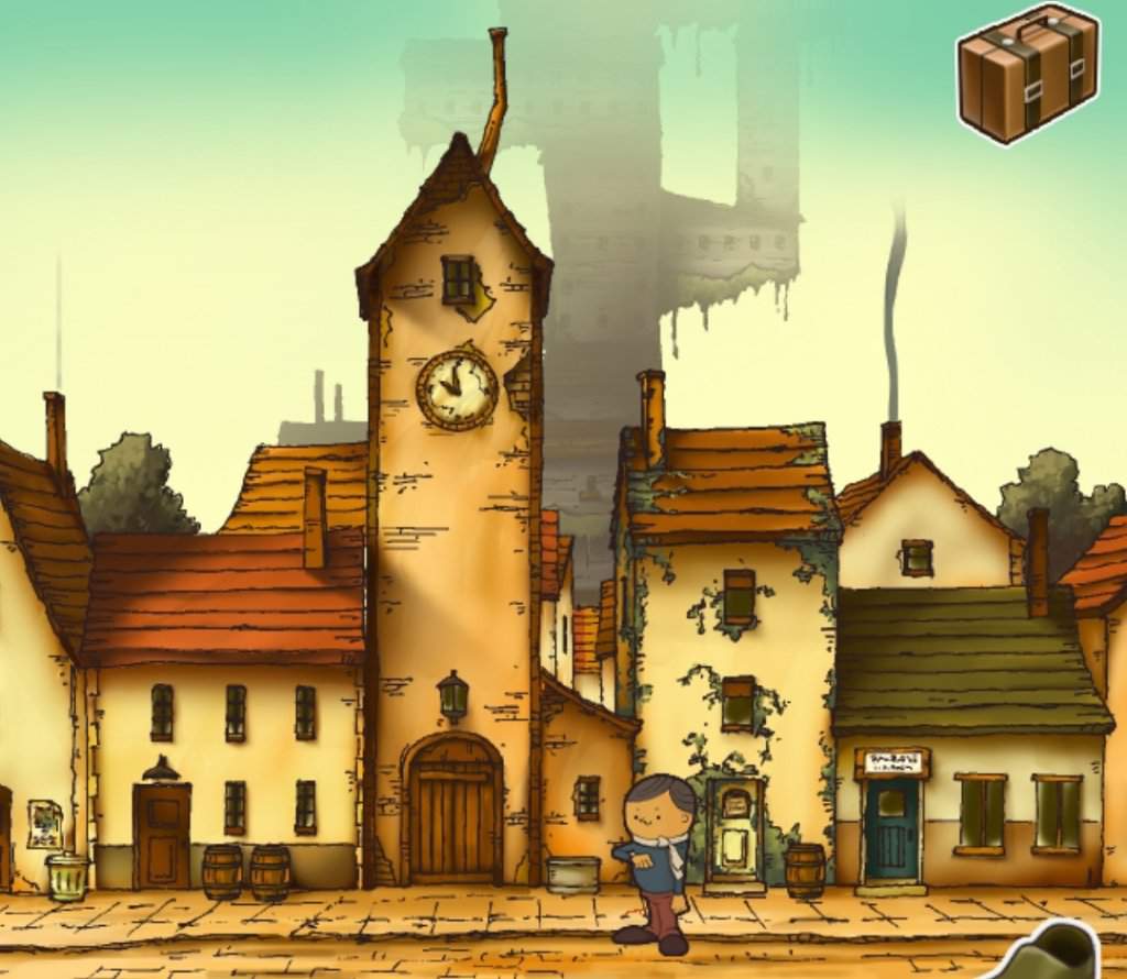 Professor Layton Et L etrange Village Grand-place | Wiki Professeur Layton | Fandom