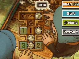 Move the 1 right - down - left