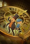 Main Visual Professor Layton und die verlorene Zukunft: HD für Mobilgeräte