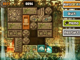 Slide Luke down, right and down