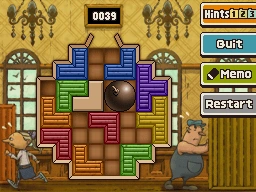 Slide the right red block up