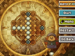 Jump the marble left