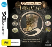 Professor Layton Curious Village Australian Box Fine art