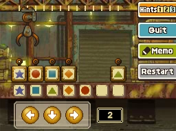 Move the star and circle left