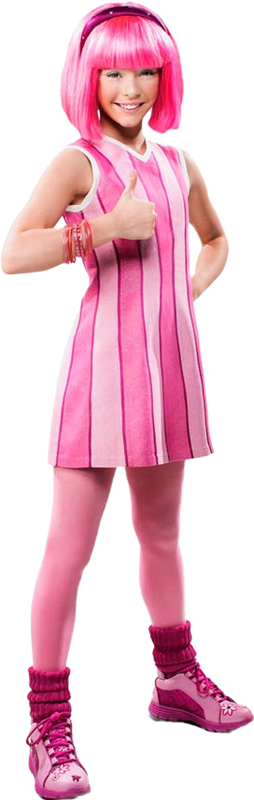 lazy town stephanie real life