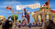Sportacus ... is back in control?