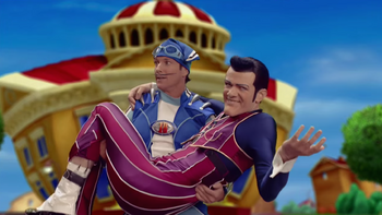 Nick Jr. LazyTown - Sportacus and Robbie Rotten in Anything Can Happen