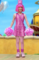 LazyTown-Stephanie-cheerleader-pompoms-birthday