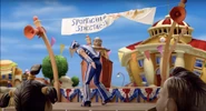 Sportacus is back on center stage.
