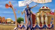 Time to take Sportacus for a ride!