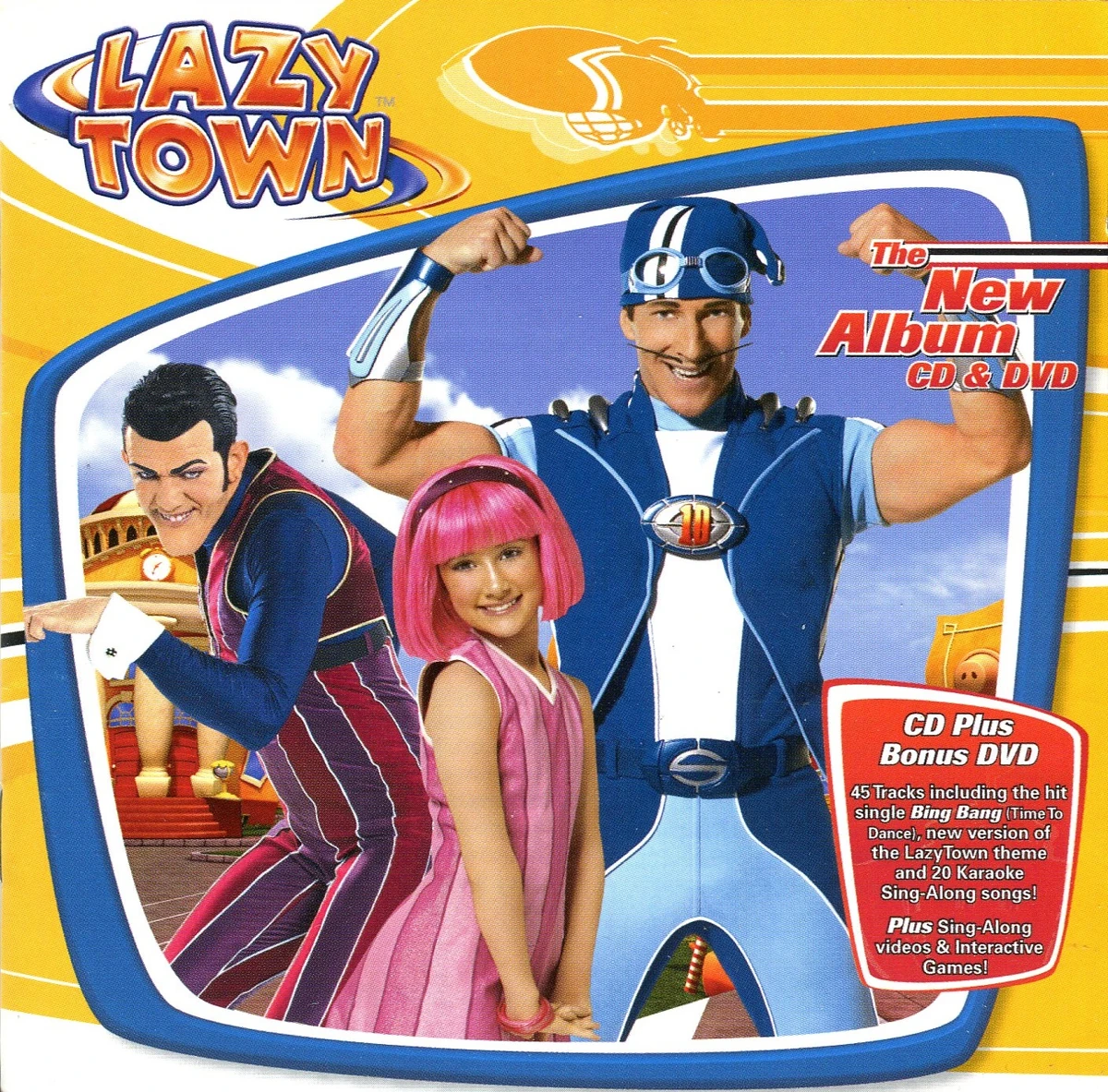 LazyTown The New Album (UK album) LazyTown Wiki Fandom