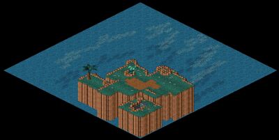 Island Tipett outside dino-fly