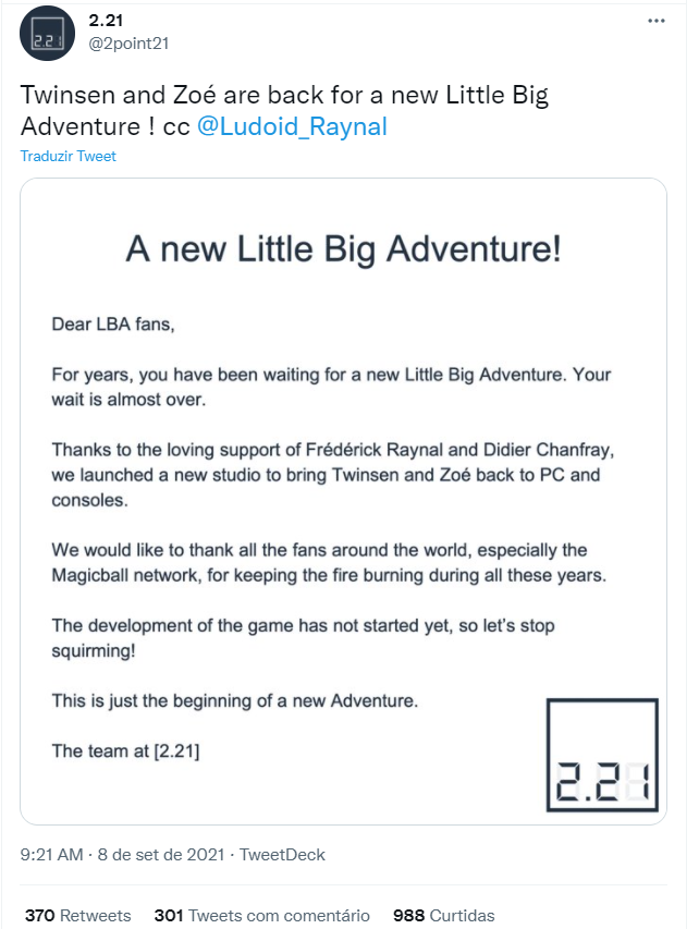download little big adventure 3 kickstarter