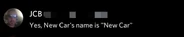 New Car name confirmed.