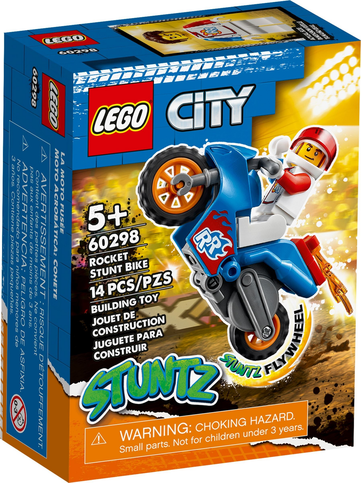 5702016911596 - 60298 LEGO CITY MOTO STUNT BIKE RAZZO - LEGO