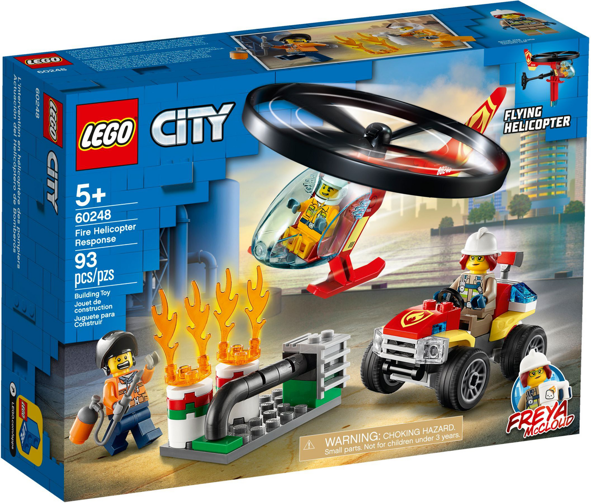60248 Fire Helicopter Response Lego City Adventures Wiki Fandom