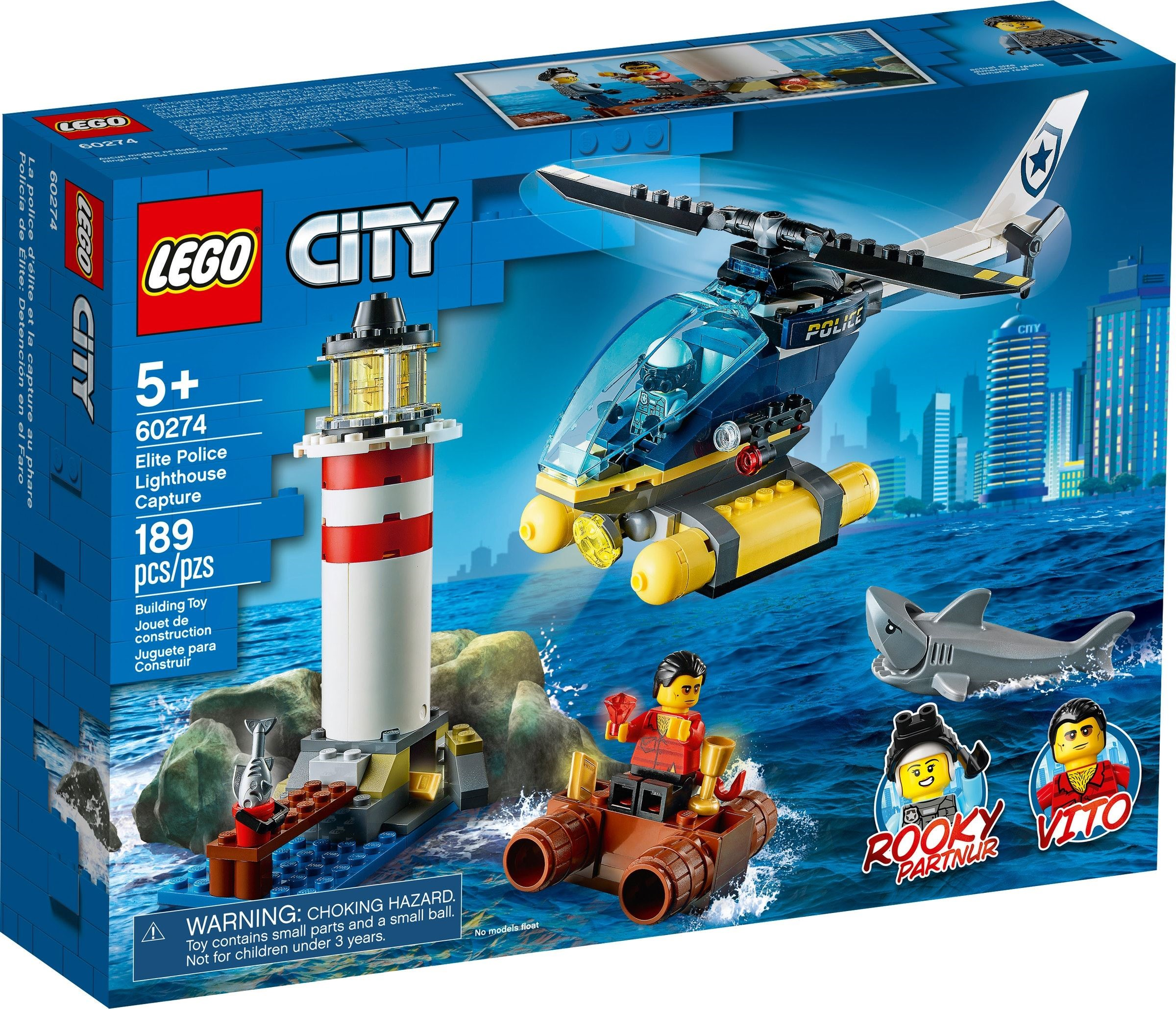 60274 Elite Police Lighthouse Capture Lego City Adventures Wiki