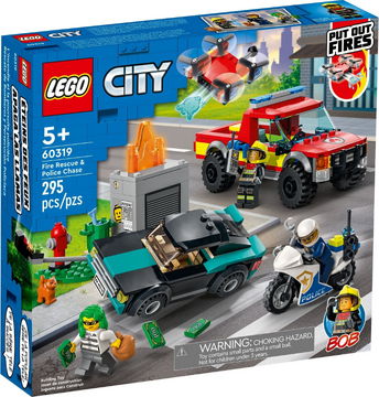 60319 Fire Rescue Police Chase Lego City Adventures Wiki Fandom