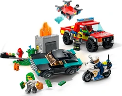 60319 Fire Rescue & Police Chase | Lego City Adventures Wiki | Fandom