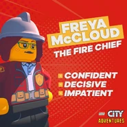 LCA promo of Freya McCloud