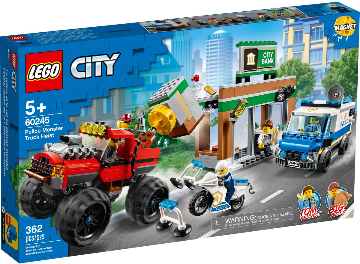 Monster truck lego city hotsell
