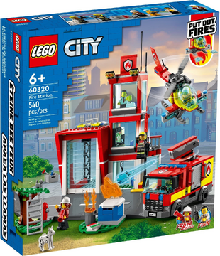 Lego city fire fire station 60215 clearance