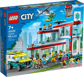 Lego city hospital heist shop