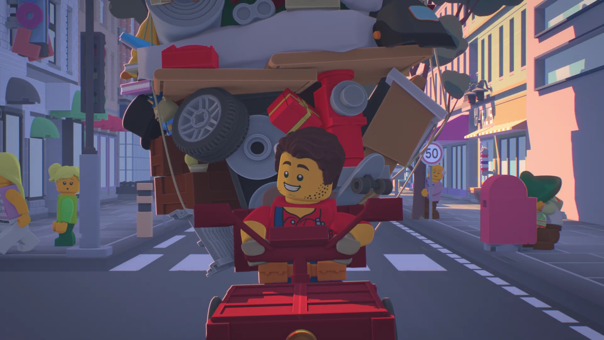 Lego city adventures harl hubbs hot sale