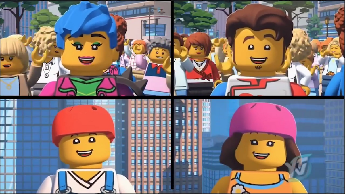Lego city adventures handle with car shop