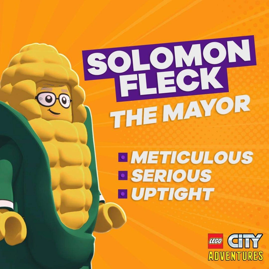 Lego city solomon fleck Clearance