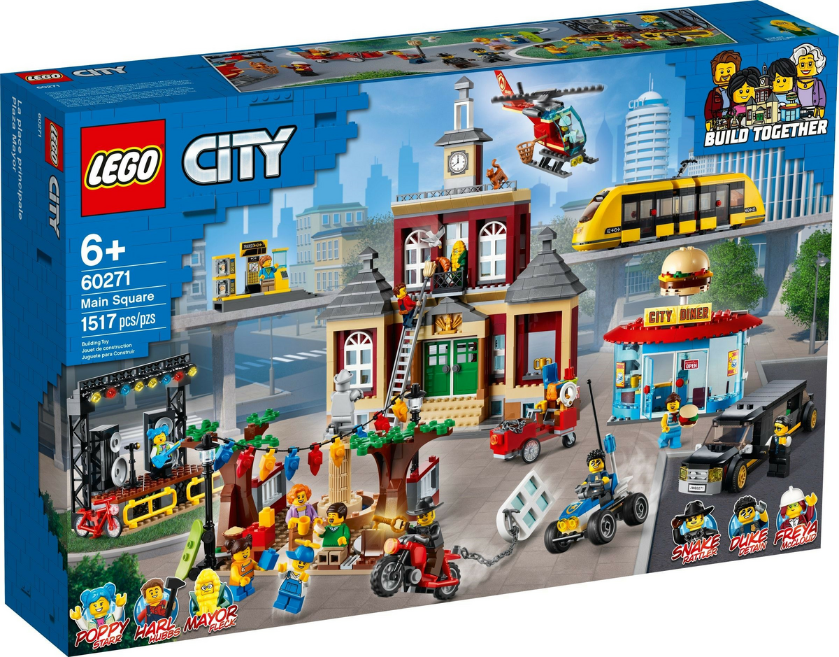 60271 Main Square | Lego City Adventures Wiki | Fandom