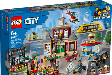 LEGO City Police Brick Box 60270 Action Cop Building Toy for Kids (301  Pieces)
