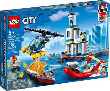 60308 Seaside Police and Fire Mission Lego City Adventures Wiki