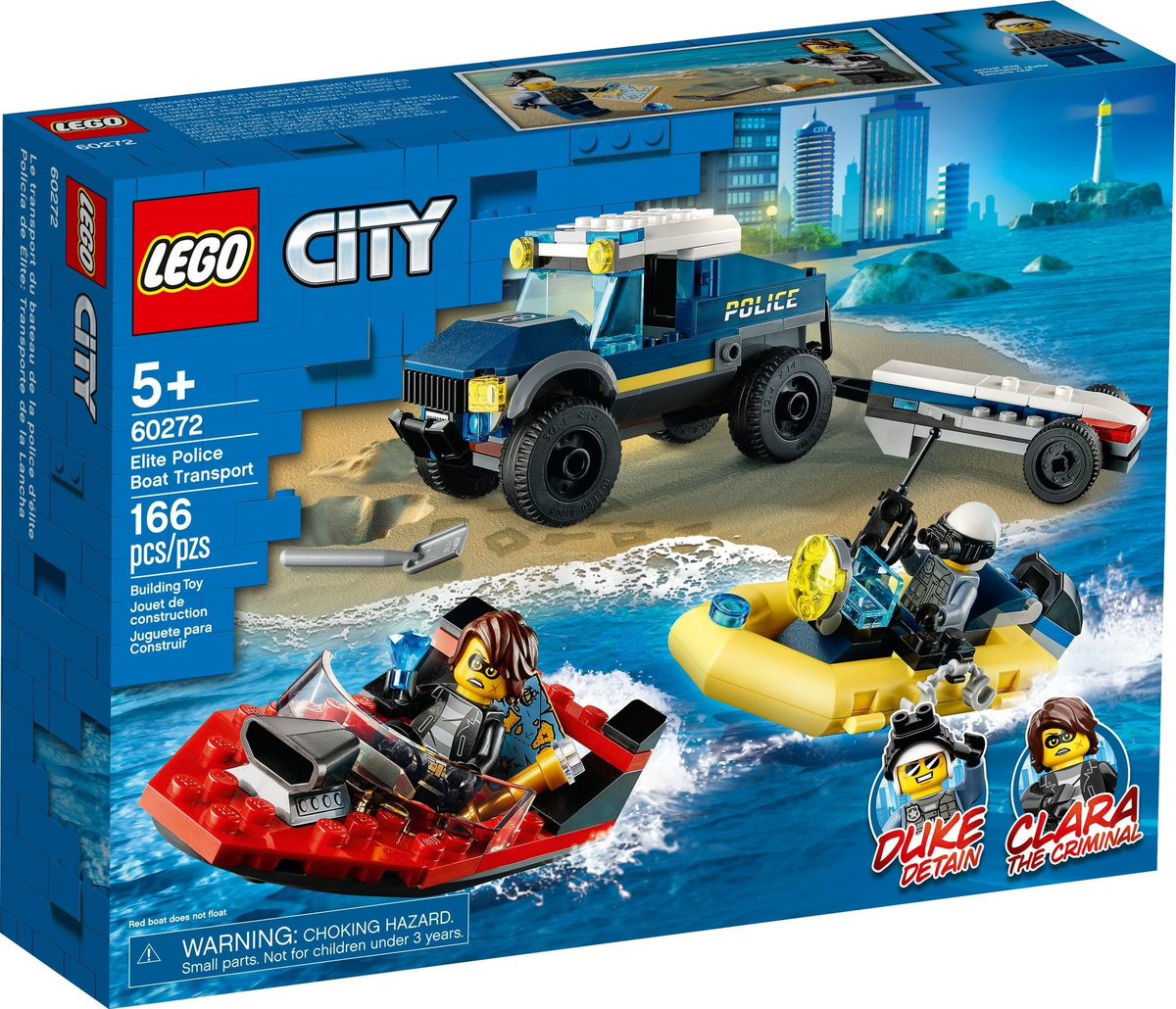 Lego police boat set cheap