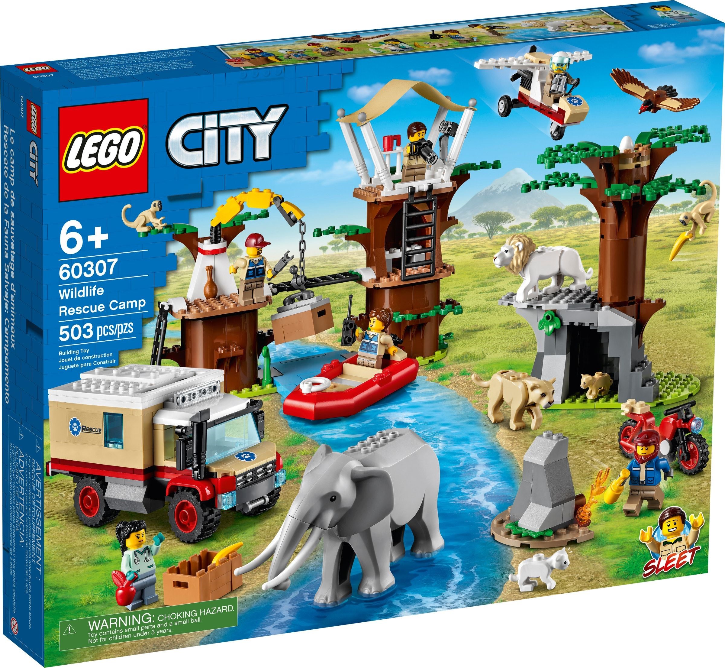 60307 Wildlife Rescue Camp, Lego City Adventures Wiki