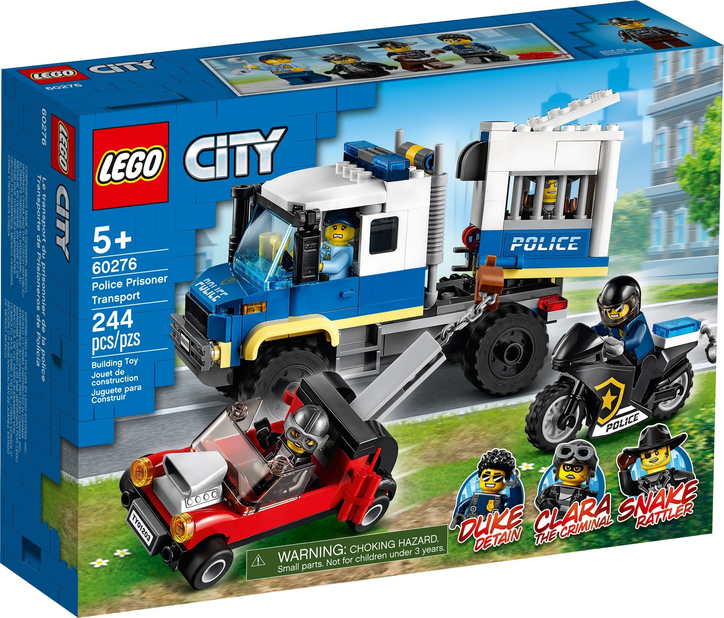 60276 Police Prisoner Transport | Lego City Adventures Wiki | Fandom