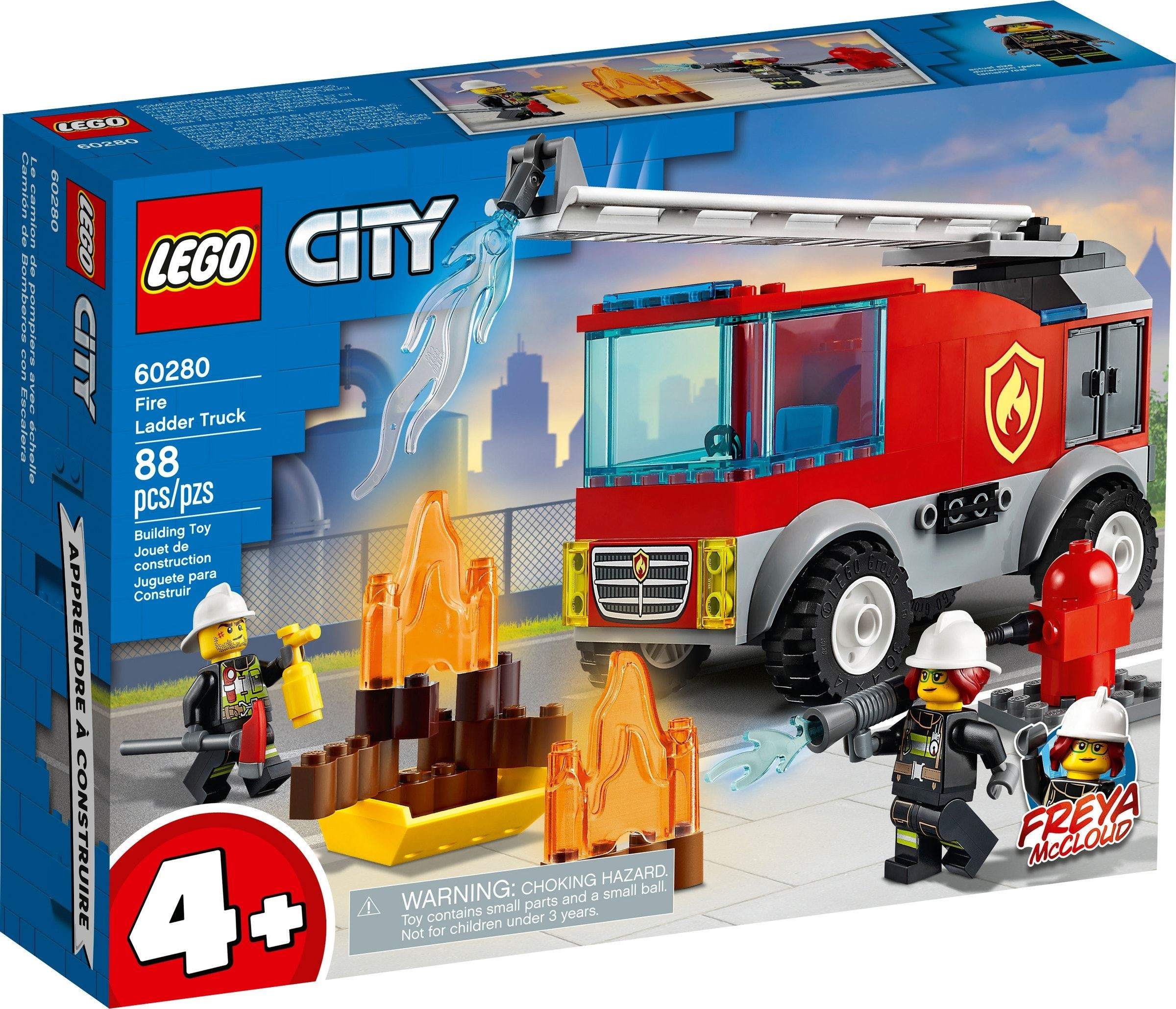 Lego®city 60321 -la brigade des pompiers