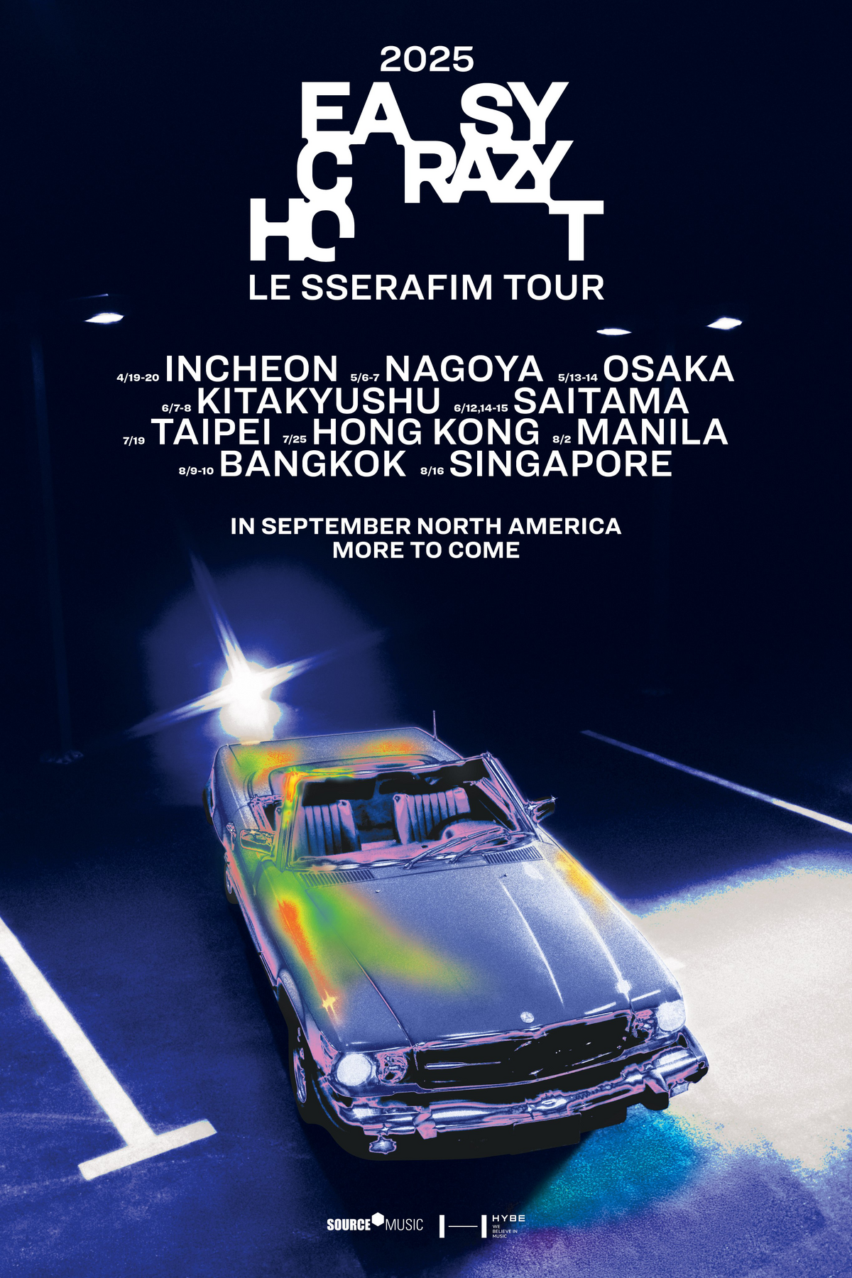 2025 LE SSERAFIM Tour 'EASY CRAZY HOT'/Gallery | LE SSERAFIM