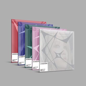 【新品未開封】LE SSERAFIM アルバム CRAZY　11点 Le Sserafim • CRAZY • Limited Edition A & B • 1xCD – Black