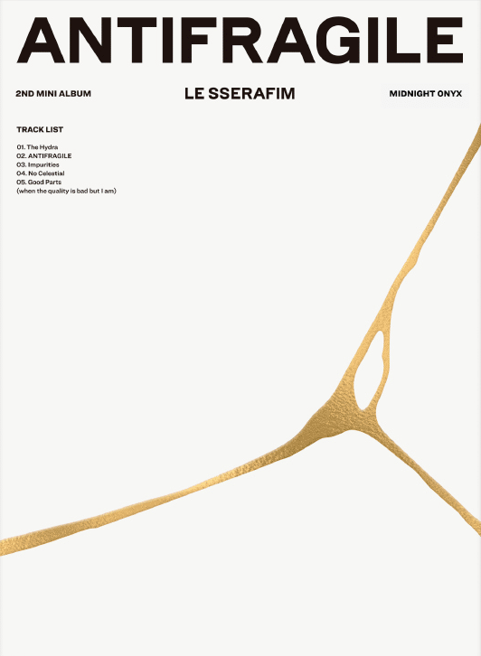 LE SSERAFIM ANTIFRAGILE 2nd Mini Album COMPACT Version CD+Booklet+