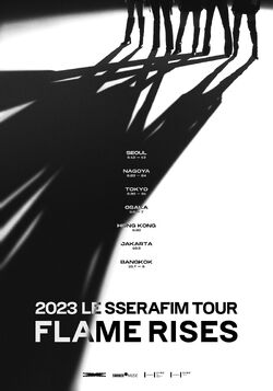 2023 LE SSERAFIM Tour Flame Rises In Seoul - Amazon.com Music