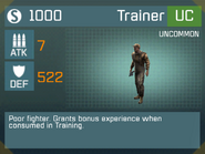 Trainer card (outdated).