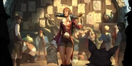 Hired Gun "Legends of Runeterra" Illustration (by Riot Contracted Artists Sixmorevodka Studio)